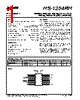 HS9-1254RH-Q Datasheet HTML 1Page - Intersil Corporation 