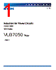 VLB7050HT-R09M Datasheet HTML 1Page - TDK Electronics 