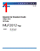 MLF2012DR10JT Datasheet HTML 1Page - TDK Electronics 