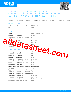 798715D3 Datasheet PDF - Adels-Contact