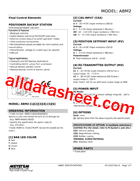 ABM2-R4WAA1-R Datasheet PDF - M-System Co.,Ltd.
