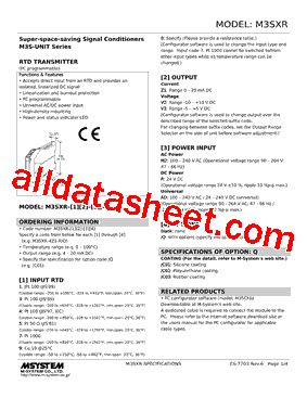 M3SXR-1V2-M2/Q Datasheet PDF - M-System Co.,Ltd.
