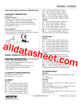 M2REB-R2C-R2/CE Datasheet PDF - M-System Co.,Ltd.