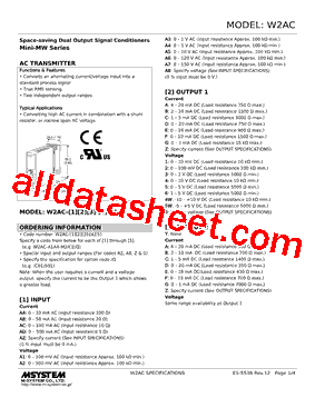 W2AC-ADDA-R2/N Datasheet PDF - M-System Co.,Ltd.