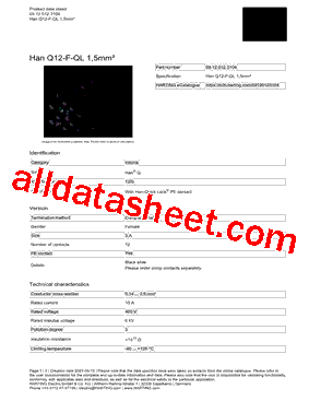09120123104 Datasheet PDF - HARTING Technology Group