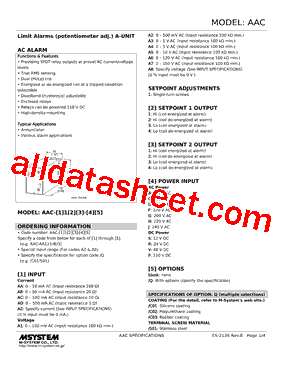 AAC-A5123-P/Q Datasheet PDF - M-System Co.,Ltd.