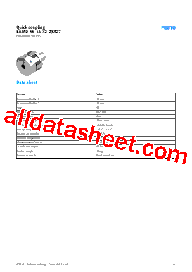 5063745 Datasheet PDF - Festo Corporation.