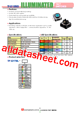 TP621 Datasheet PDF - Highly Electric Co., Ltd