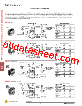 211802000 Datasheet PDF - ITT Industries