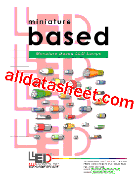 GF200-0UG-006B Datasheet PDF - LEDTRONICS, INC