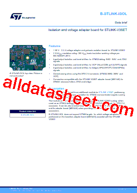 STLINK-V3SET Datasheet PDF - STMicroelectronics