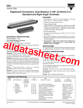 EB412R43 Datasheet PDF - Vishay Siliconix