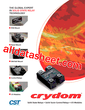 CMA2425 Datasheet PDF - Crydom Inc.,