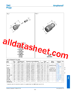 79875 Datasheet PDF - Amphenol Corporation