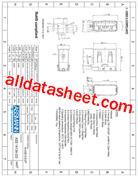 A-USB-A-E-LP Datasheet PDF - Assmann Electronics Inc.