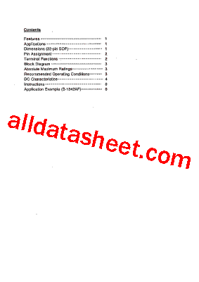S-1342AF Datasheet PDF - Seiko Instruments Inc