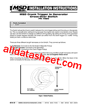 PN7990 Datasheet PDF - Mallory performance club