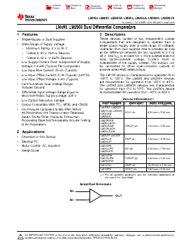 LM393DGK Datasheet PDF - Texas Instruments