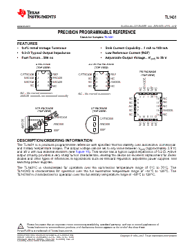 TL1431 Datasheet PDF - Texas Instruments