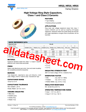 HR0035BB50291BA1 Datasheet PDF - Vishay Siliconix