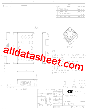 2118707-2 Datasheet PDF - TE Connectivity Ltd